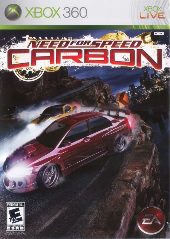 Need for Speed: Carbon box art for Xbox 360